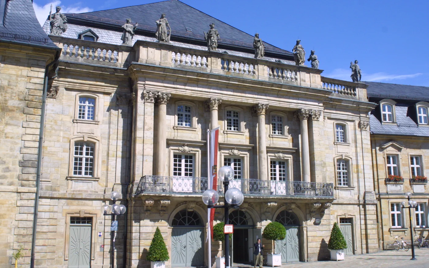 Fassade des Markgräflichen Opernhauses in Bayreuth