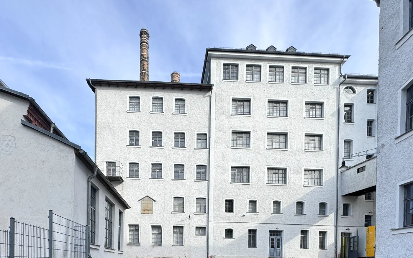 Historischer Fabrikhof des Porzellanikons in Selb